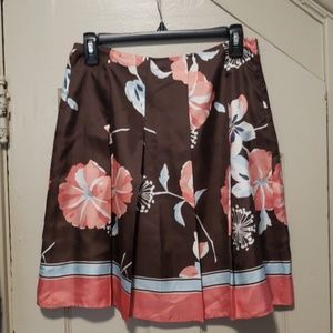 Ann Taylor Loft Floral Skirt